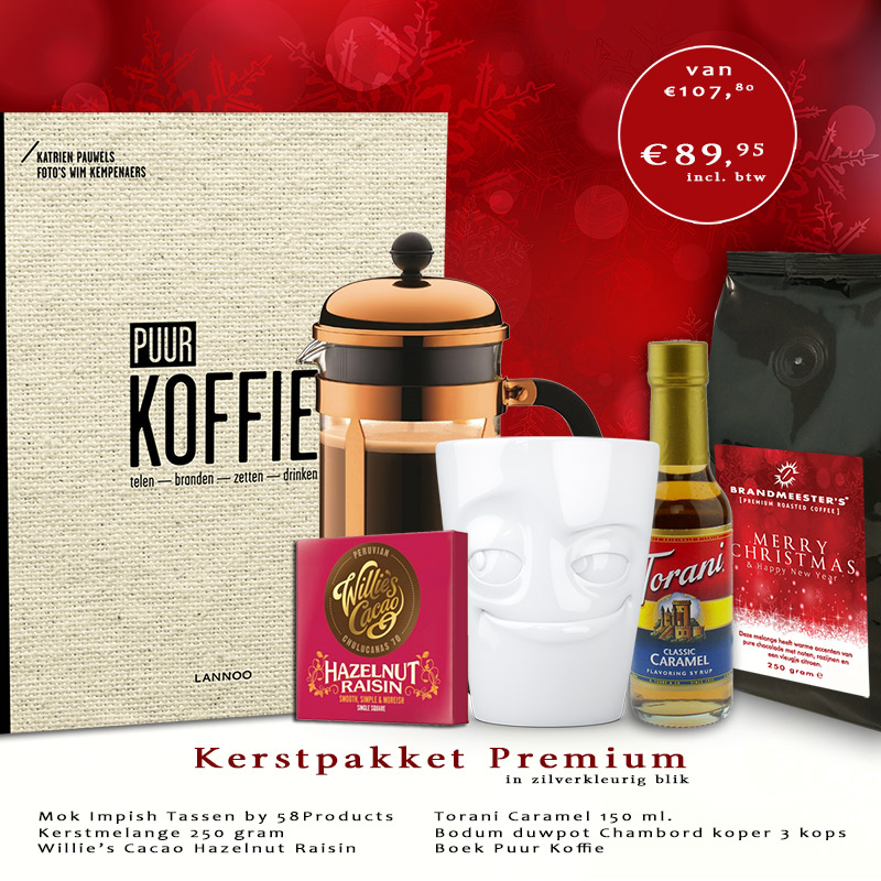 kerstpakket koffie
